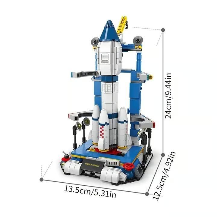 DIY 8 in 1 Spacecraft Building Blocks for Kids