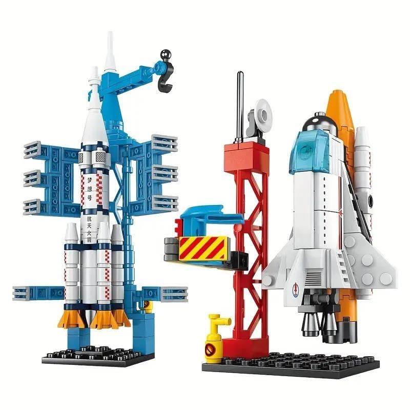 DIY 8 in 1 Spacecraft Building Blocks for Kids