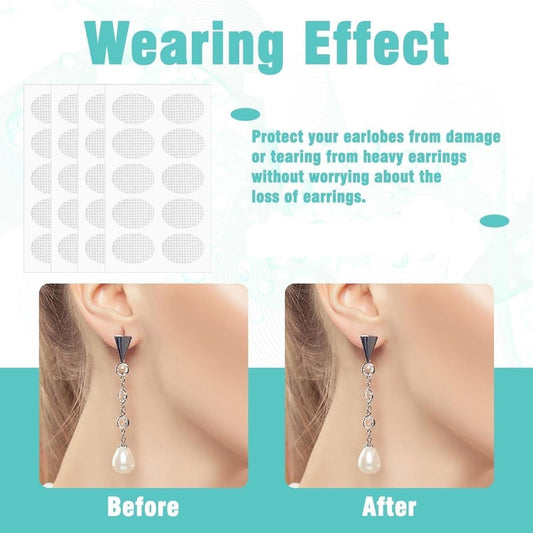 Premium Earlobe Support Patches (100 PCS)